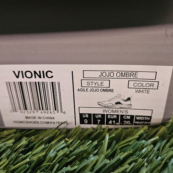 Vionic JoJo Ombre Women’s Athletic Sneakers – White – Size 9 – NIB 👟✨ - Picture 7 of 7